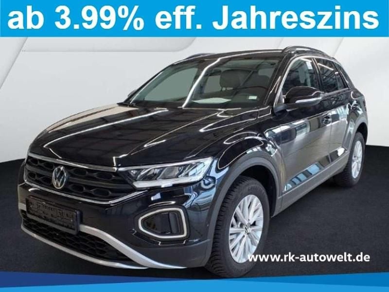 Schwarz Gebraucht 2024 VW T-Roc Life SUV | 22.250 € (Guter Preis) - Bild 1/3