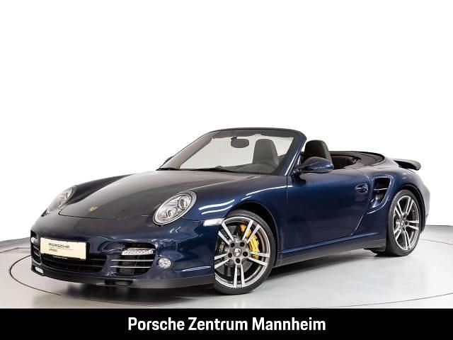 Dunkelblaumetallic Gebraucht 2012 Porsche 911 Turbo Cabriolet Chrono Cabrio | 94.900 € (Fairer Preis) - Bild 1/4