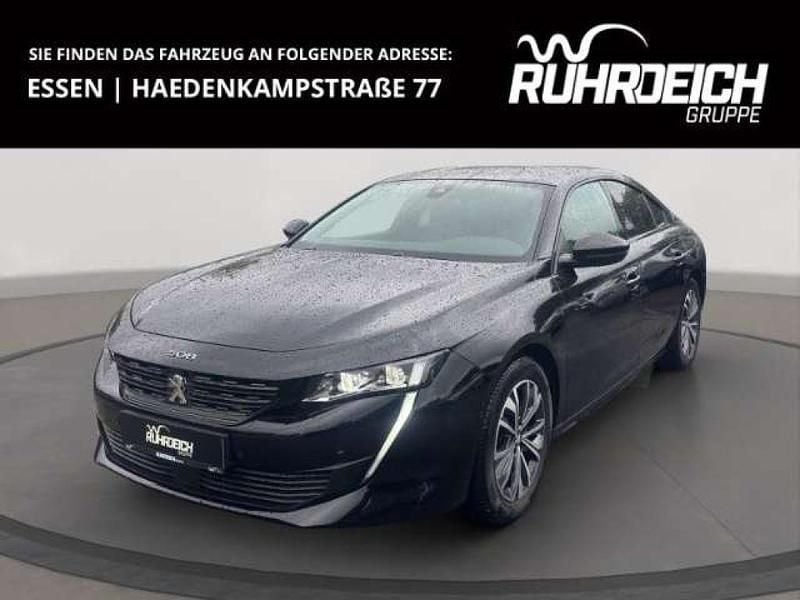 Lackierung schwarz perla nera/ Gebraucht 2022 Peugeot 508 Allure Limousine | 31.990 € - Bild 1/4