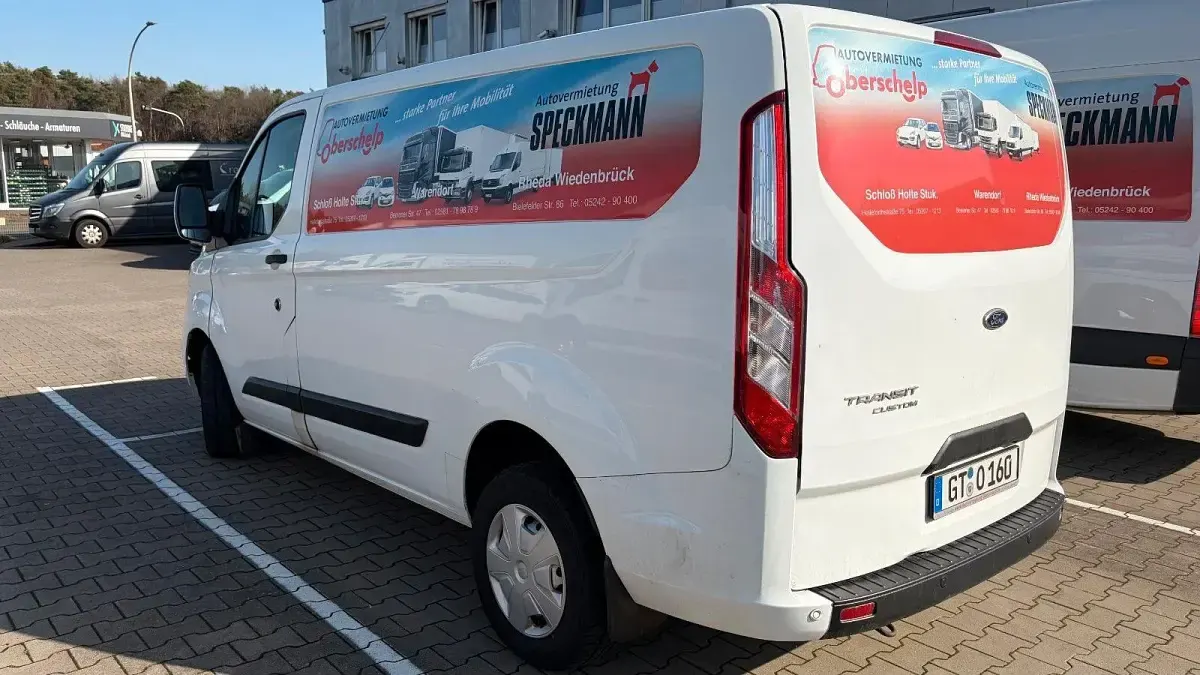 Gebraucht Ford Transit Custom Trend 105 PS (77 kW) 2020 Weiß Limousine