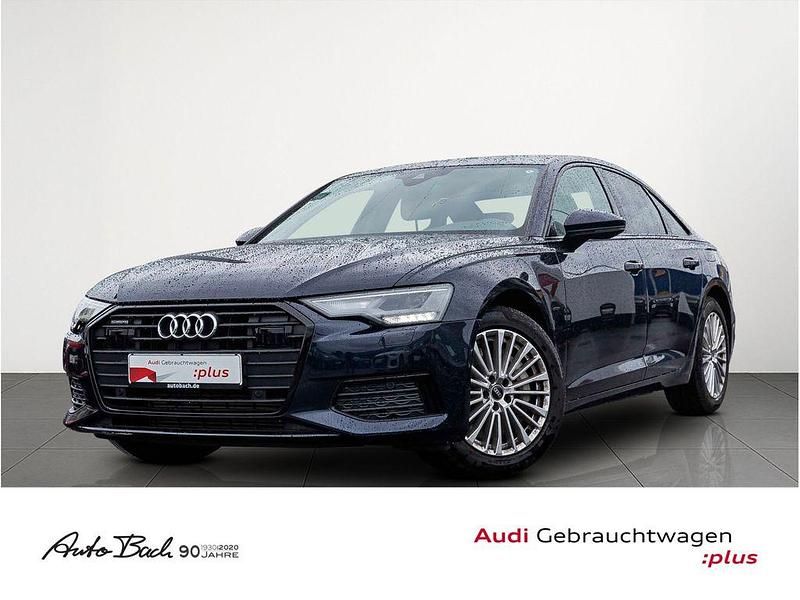 Firmamentblau metallic Gebraucht 2021 Audi A6 Ambiente Limousine | 33.470 € (Guter Preis) - Bild 1/4