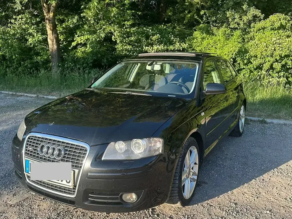 Gebraucht Audi A3 Attraction 170 PS (125 kW) 2007 Schwarz Kleinwagen