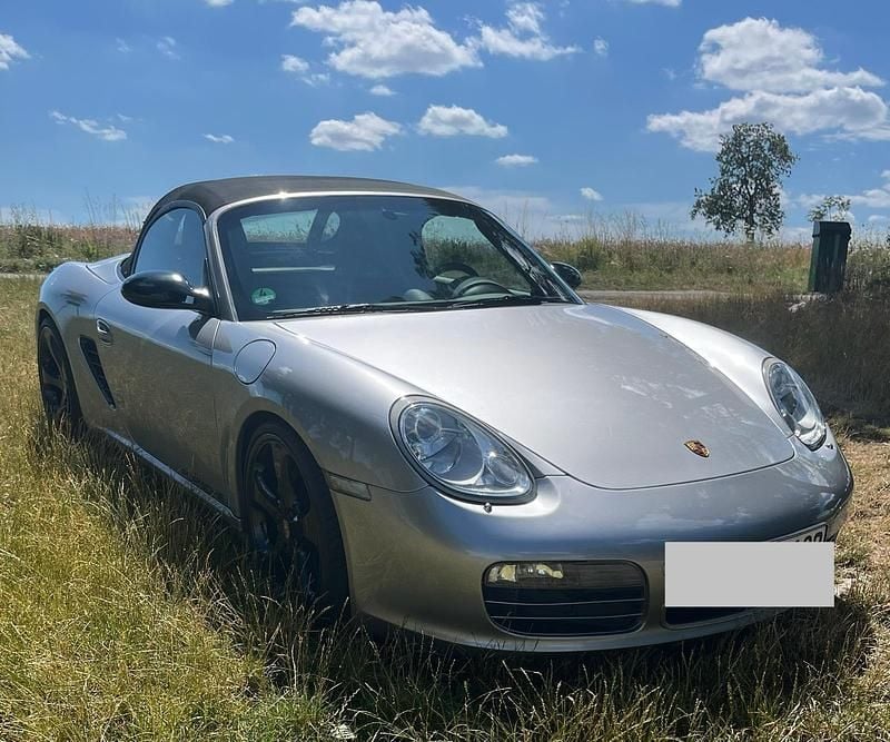 Silber Gebraucht 2004 Porsche Boxster S Cabrio | 28.800 € (Fairer Preis) - Bild 1/4