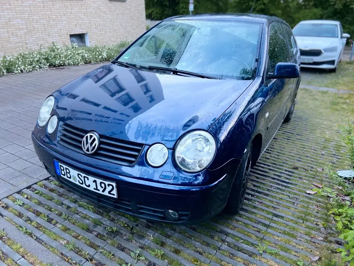 Gebraucht VW Polo 75 PS (55 kW) 2002 Blau Kleinwagen