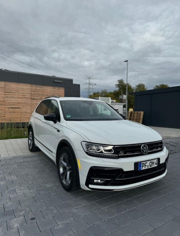 Weiß Gebraucht 2018 VW Tiguan R-line SUV | 24.950 € (Superpreis) - Bild 1/4