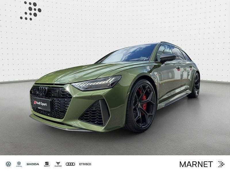 Grenadinerot metallic Neu 2025 Audi RS6 Performance Kombi | 169.990 € (Teuer) - Bild 1/4