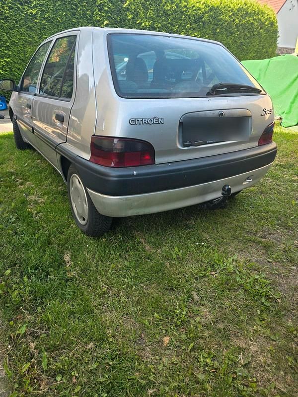 Silber Gebraucht 2000 Citroën Saxo Kleinwagen | 1.119 € (Superpreis) - Bild 1/4