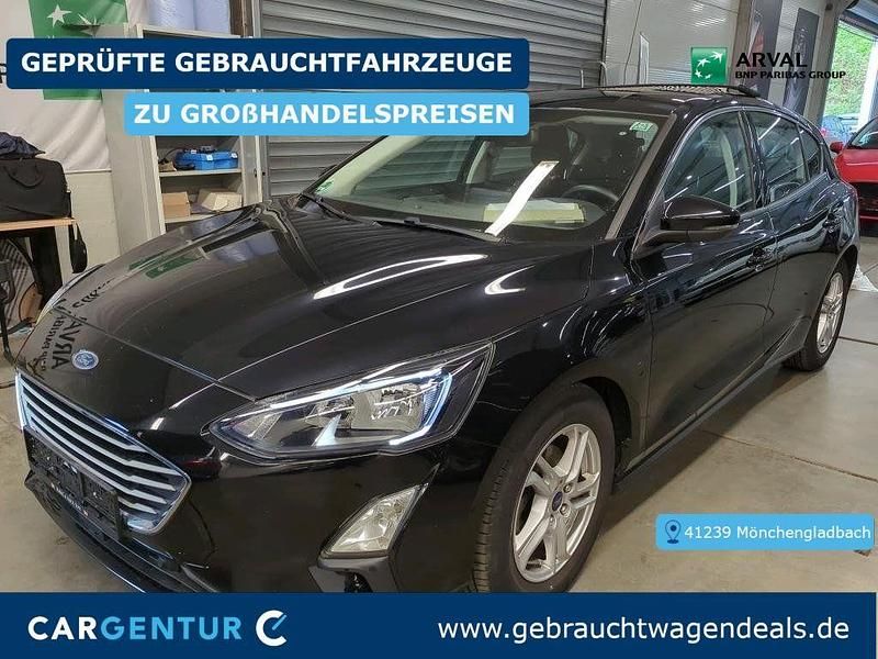 Iridiumschwarz metallic Gebraucht 2019 Ford Focus Cool & Connect Limousine | 12.290 € (Guter Preis) - Bild 1/2