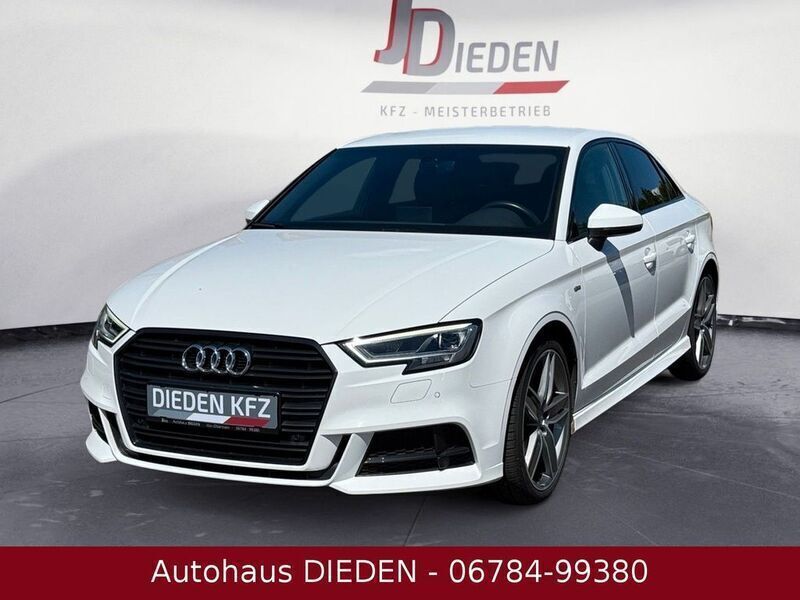 Weiß Gebraucht 2018 Audi A3 S-Line Limousine | 21.990 € (Guter Preis) - Bild 1/4