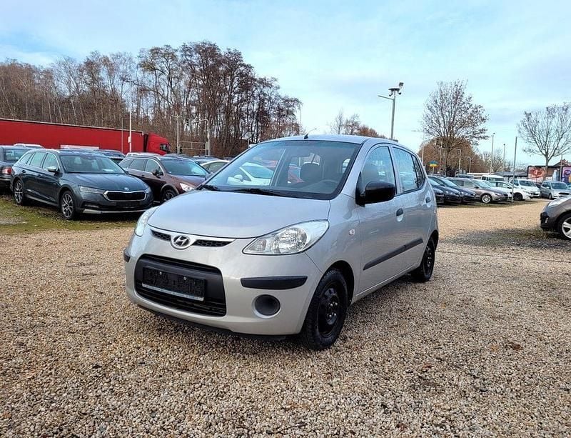 Silber Gebraucht 2008 Hyundai i10 Style Kleinwagen | 1.980 € (Superpreis) - Bild 1/4