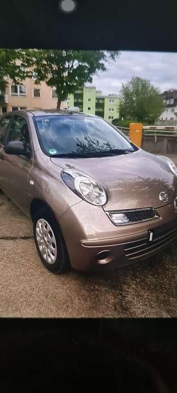 Beige Gebraucht 2009 Nissan Micra Visia Kleinwagen | 1.990 € (Fairer Preis) - Bild 1/4
