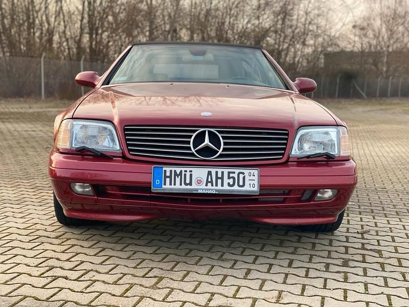 Gebraucht Mercedes SL500 306 PS (225 kW) 1999 Rot Cabrio