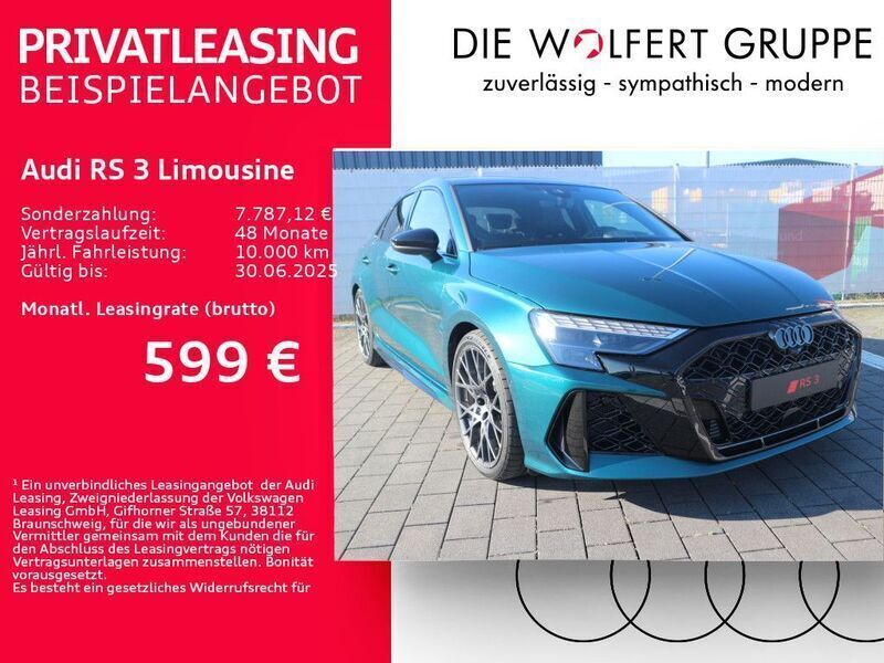 Gomera perleffekt audi exclusi Neu 2025 Audi RS3 Sport Kleinwagen | 72.388 € - Bild 1/4