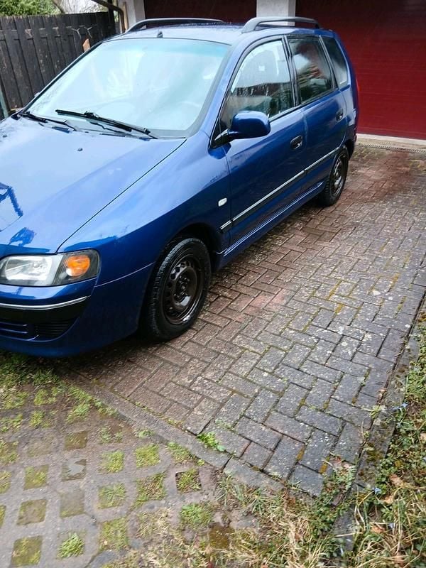 Gebraucht Mitsubishi Space Star 98 PS (72 kW) 2004 Blau Van / Kleinbus