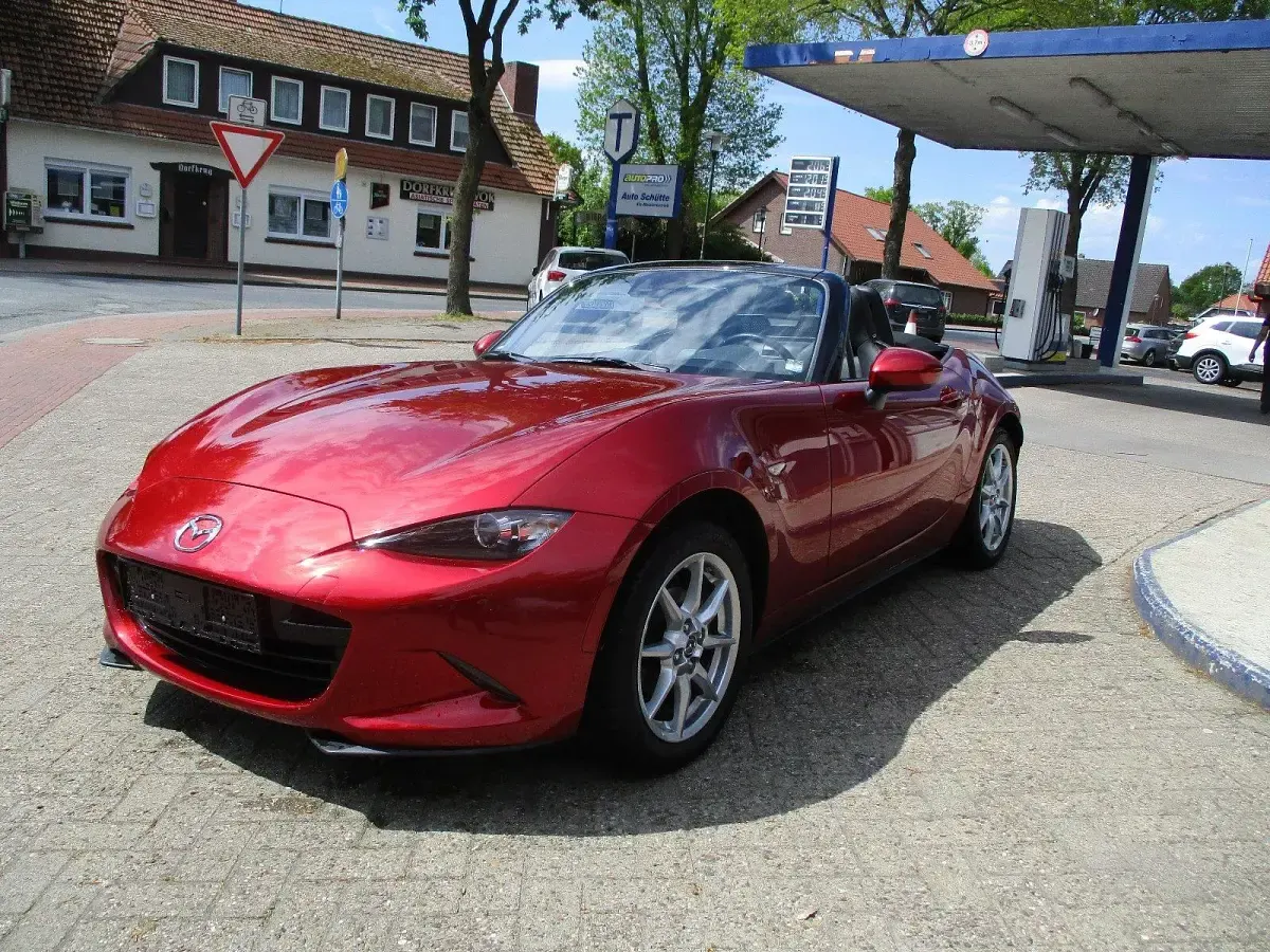 Gebraucht Mazda MX5 Inclusive 132 PS (97 kW) 2018 Rot Cabrio