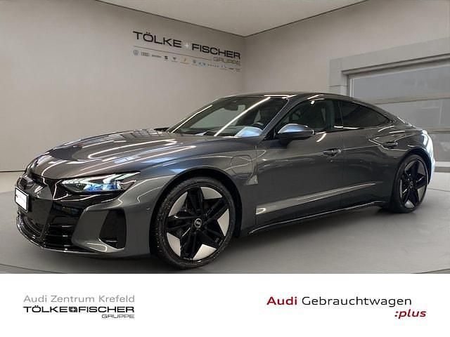 Daytonagrau perleffekt Gebraucht 2022 Audi e-tron GT quattro Ambiente Limousine | 52.699 € (Superpreis) - Bild 1/4