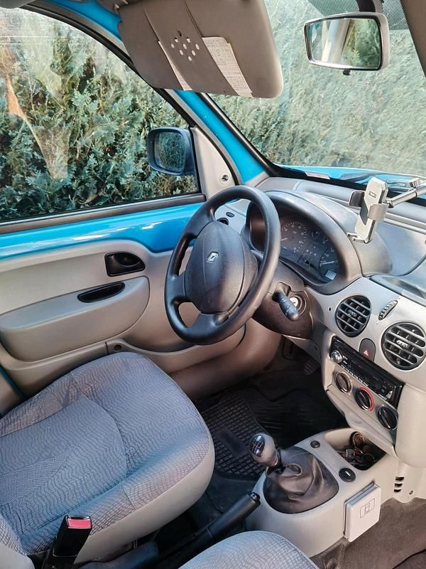 Gebraucht Renault Kangoo 65 PS (47 kW) 2002 Blau Van / Kleinbus