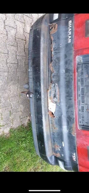 Gebraucht VW Sharan 116 PS (85 kW) 2003 Schwarz Van / Kleinbus