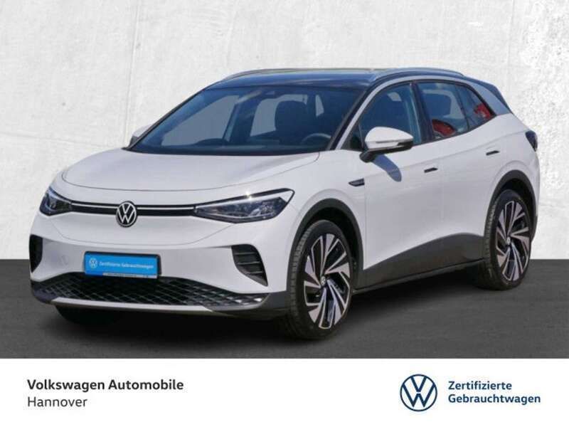 Gletscherweiß metallic Gebraucht 2022 VW ID.4 Pro Performance SUV | 27.770 € (Superpreis) - Bild 1/3