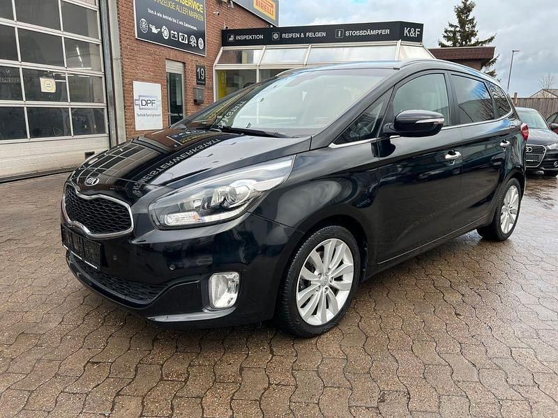 Gebraucht Kia Carens 141 PS (103 kW) 2015 Schwarz Van / Kleinbus