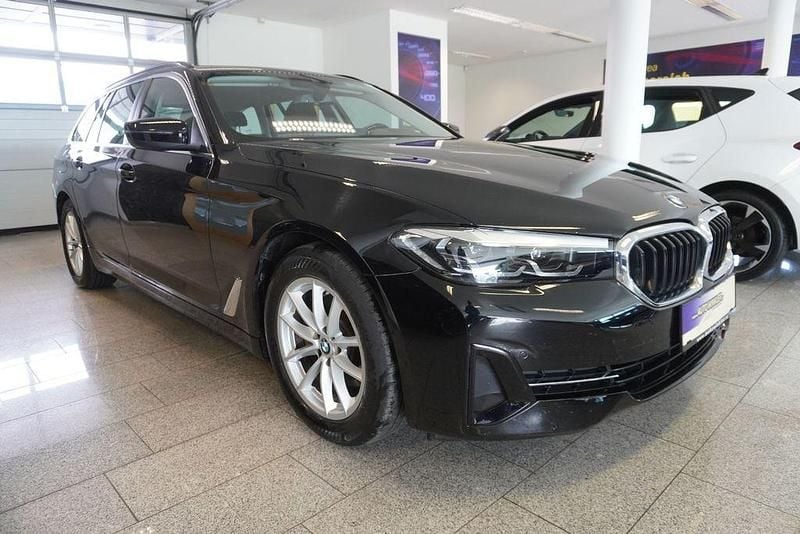 Gebraucht BMW 518 150 PS (110 kW) 2021 Schwarz Kombi