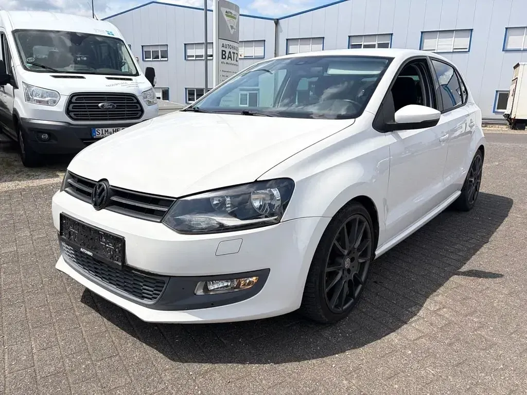 Gebraucht VW Polo Team 105 PS (77 kW) 2011 Weiß Kleinwagen