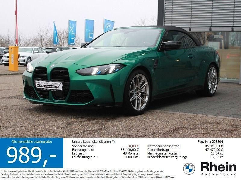 Grün Gebraucht 2025 BMW M4 Cabriolet Competition Edition Cabrio | 84.440 € - Bild 1/4