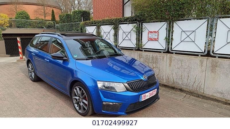 Gebraucht Skoda Octavia RS 184 PS (135 kW) 2014 Blau Kleinwagen