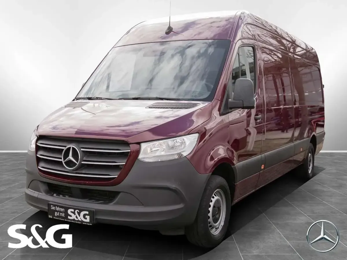 Usata Mercedes Sprinter 143 CV (105 kW) 2019 Rosso Furgone