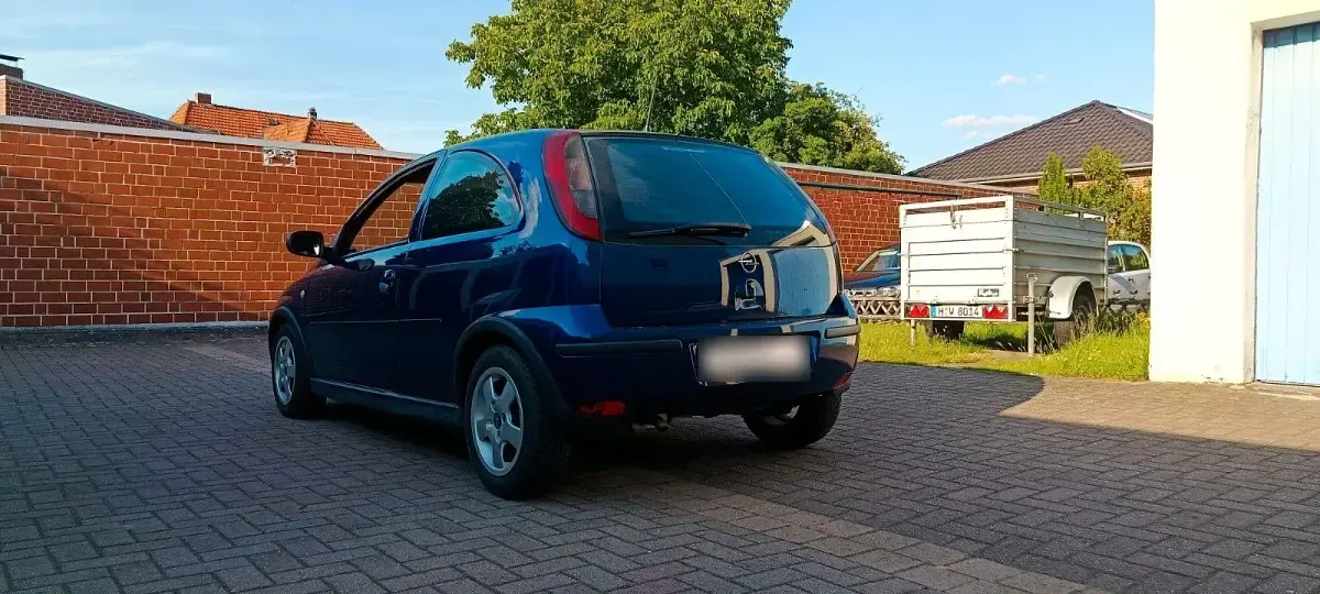 Gebraucht Opel Corsa 60 PS (44 kW) 2004 Blau Kleinwagen