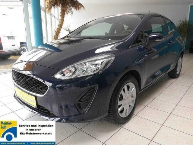 Gebraucht Ford Fiesta 71 PS (52 kW) 2018 Blau Kleinwagen