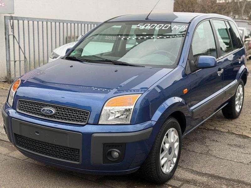 Gebraucht Ford Fusion Style 80 PS (58 kW) 2009 Blau Kleinwagen