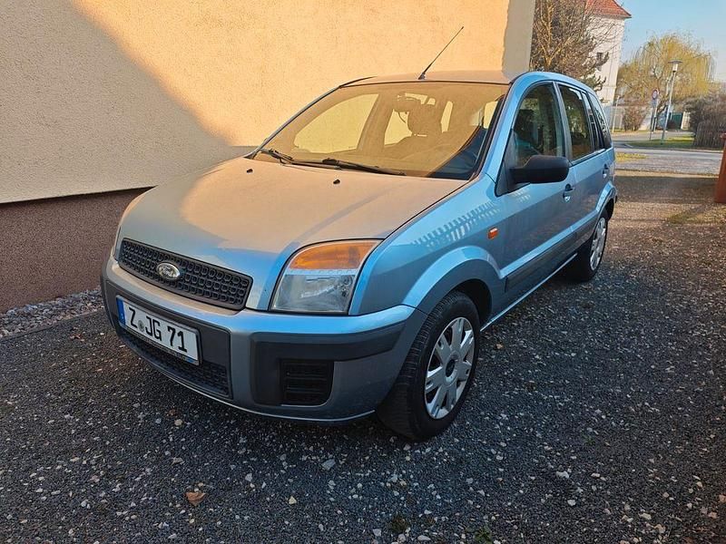 Gebraucht Ford Fusion Style 75 PS (55 kW) 2008 Blau Kleinwagen