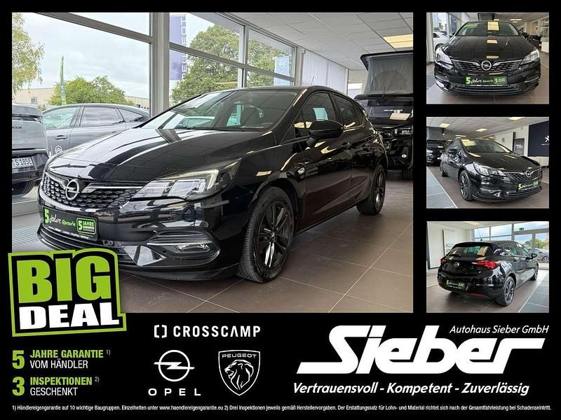 Schwarz Gebraucht 2020 Opel Astra Limousine | 13.490 € (Fairer Preis) - Bild 1/4