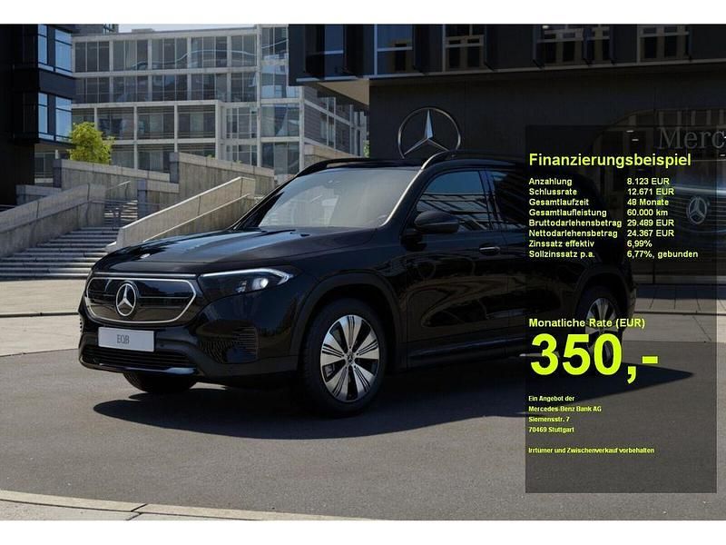 Schwarz Gebraucht 2023 Mercedes EQB250+ Night SUV | 32.490 € (Superpreis) - Bild 1/3