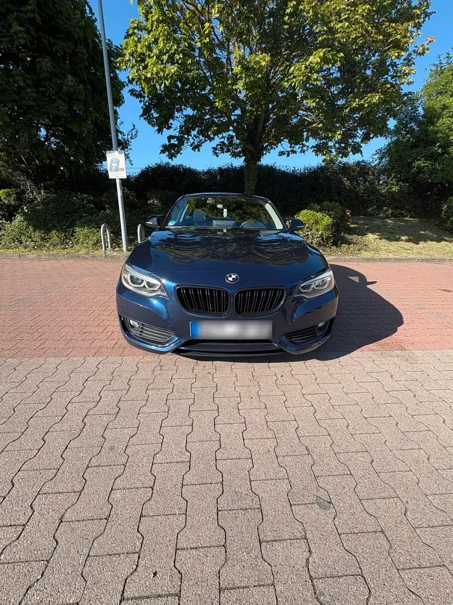 Gebraucht BMW 220 Advantage 184 PS (135 kW) 2015 Blau Coupé