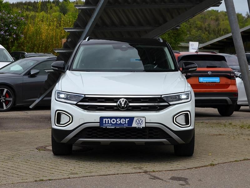 Gebraucht VW T-Roc Style 150 PS (110 kW) 2022 Pure white/deep black perleffekt SUV