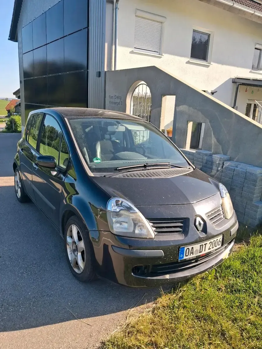 Gebraucht Renault Modus 88 PS (64 kW) 2007 Schwarz Van / Kleinbus
