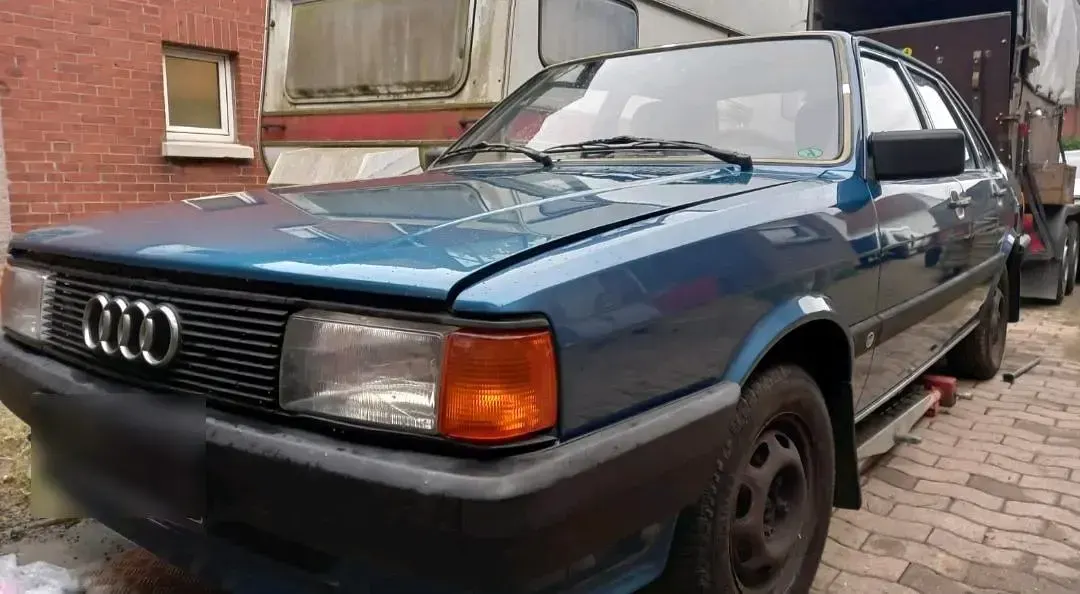 Gebraucht Audi 80 75 PS (55 kW) 1985 Blau Limousine