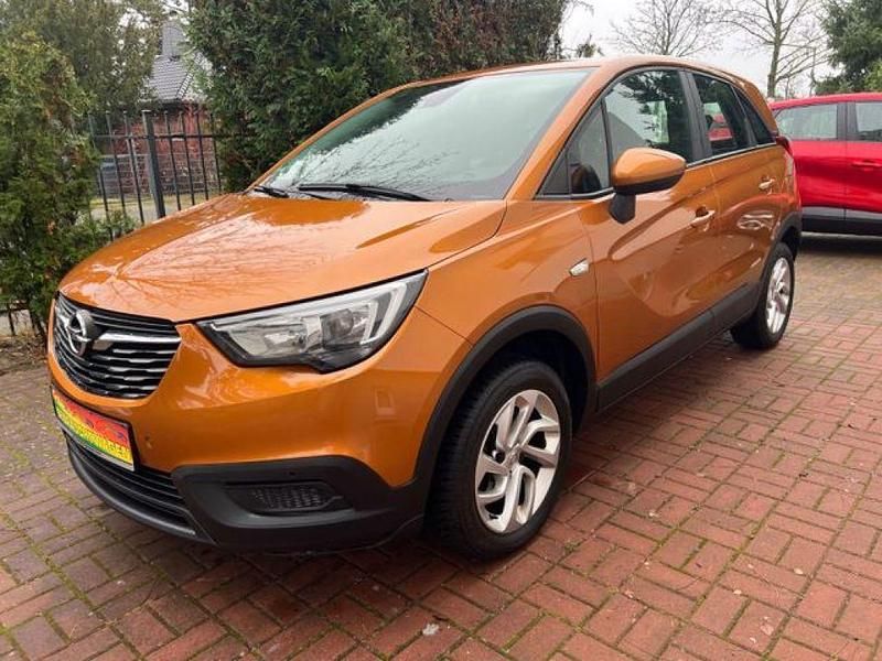 Burning hot 4/amber orange (metallic) Gebraucht 2018 Opel Crossland X Edition SUV | 9.600 € (Fairer Preis) - Bild 1/4