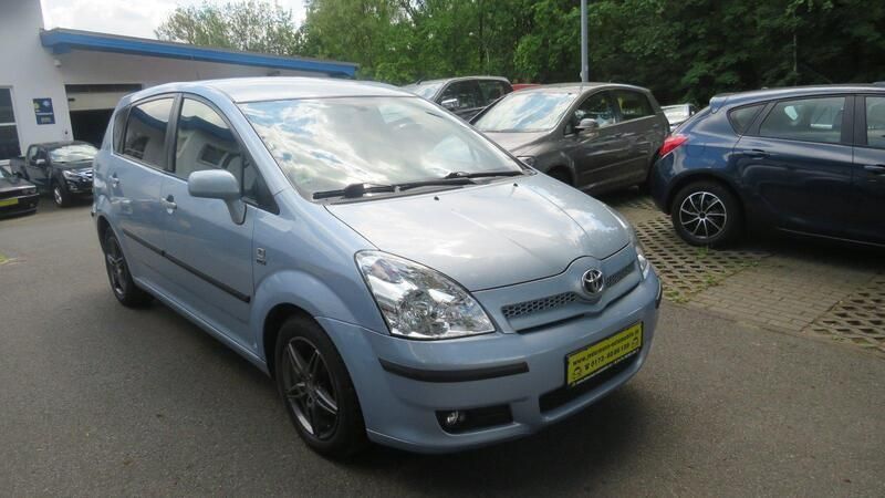 Light blue mica metallic Gebraucht 2005 Toyota Corolla Verso Sol Van / Kleinbus | 3.250 € - Bild 1/4
