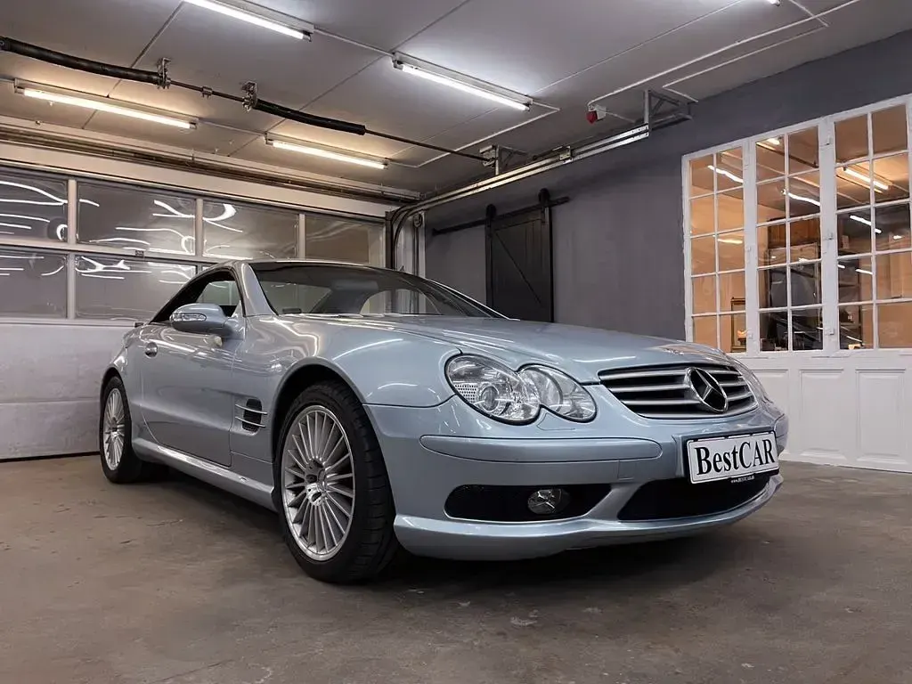 Gebraucht Mercedes SL55 AMG AMG 500 PS (367 kW) 2002 Silber Cabrio