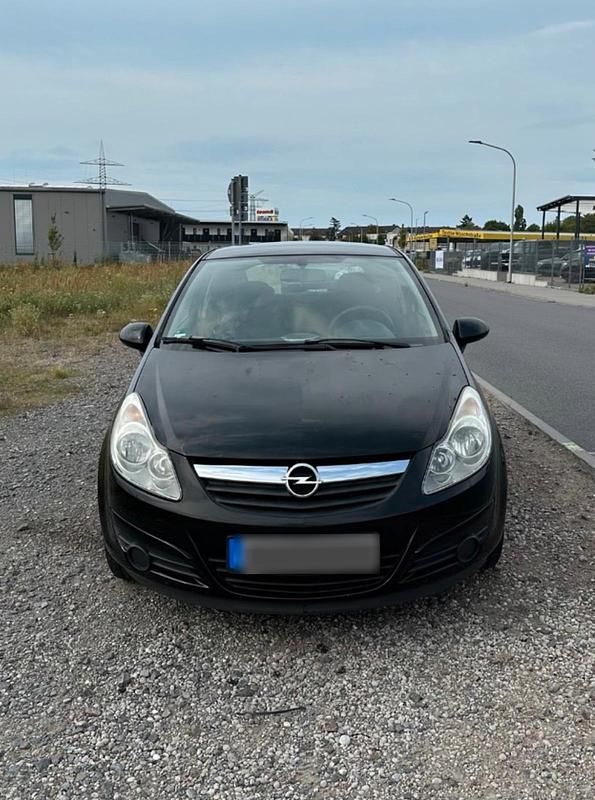 Gebraucht Opel Corsa 60 PS (44 kW) 2008 Schwarz Kleinwagen