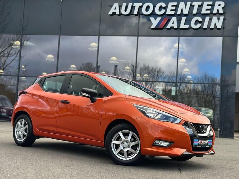 Orange Gebraucht 2019 Nissan Micra Visia+ Kleinwagen | 9.890 € (Fairer Preis) - Bild 1/4