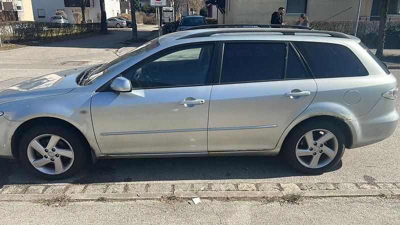 Gebraucht Mazda 6 121 PS (88 kW) 2003 Silber Kombi