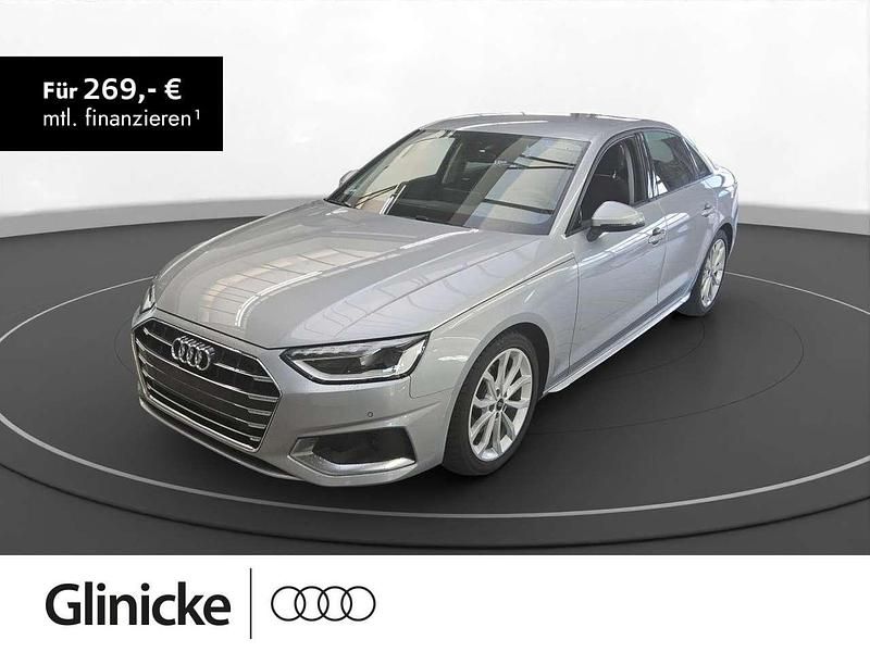 Florettsilber metallic Gebraucht 2021 Audi A4 Ambiente Limousine | 25.680 € (Fairer Preis) - Bild 1/3