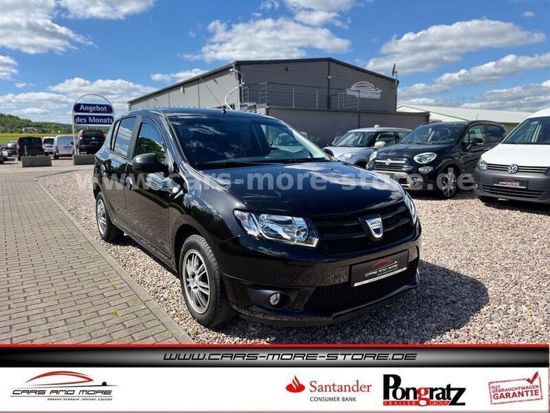 Schwarz Gebraucht 2016 Dacia Sandero Ambiance Kleinwagen | 5.290 € (Fairer Preis) - Bild 1/4
