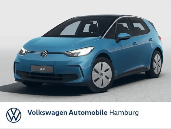 Blau (costa azul metallic schwarz) Neu 2025 VW ID.3 Pure Kleinwagen | 33.330 € (Guter Preis) - Bild 1/4