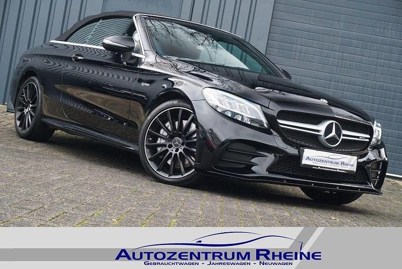 Schwarz Gebraucht 2020 Mercedes C43 AMG AMG Cabrio | 52.788 € (Etwas zu teuer) - Bild 1/4