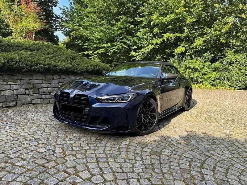 Blau Gebraucht 2021 BMW M4 Cabriolet Competition Edition Cabrio | 73.500 € (Fairer Preis) - Bild 1/4